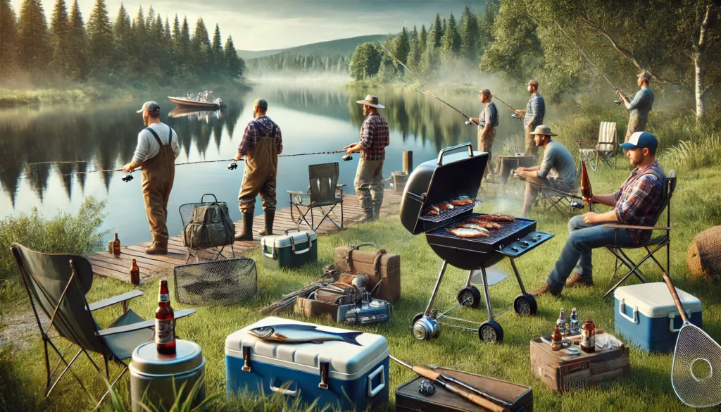 An-Angeln mit Grillen am 03.05.2025